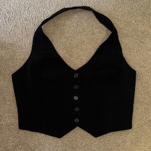 NWT wild fable black vest